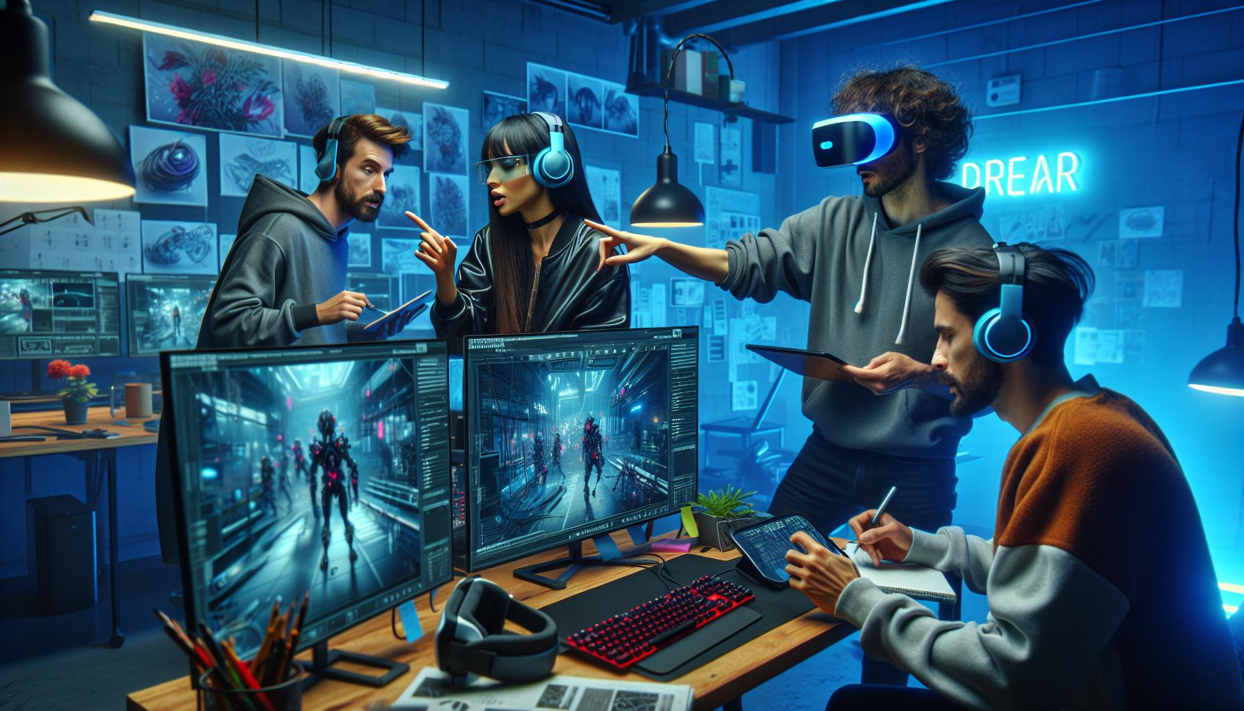 virtual reality game development company